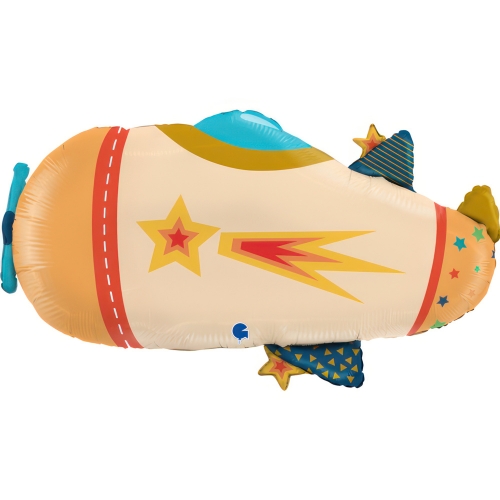 Levně Foliový balonek Cool letadlo, 74 cm