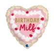 Obrázok z Fóliový balónik Happy Birthday Milf, 45 cm