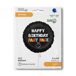 Obrázok z Foliový balónik Happy Birthday Fart Face, 45 cm