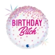 Obrázok z Foliový balonik Happy Birthday Bitch, 45 cm