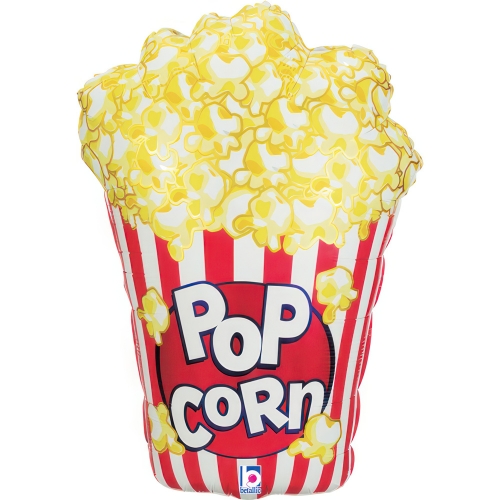 Levně Foliový balonek Popcorn, 71 cm