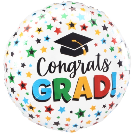 Obrázok z Fóliový balónek Congrats Grad, 43 cm