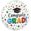 Obrázok z Fóliový balónek Congrats Grad, 43 cm