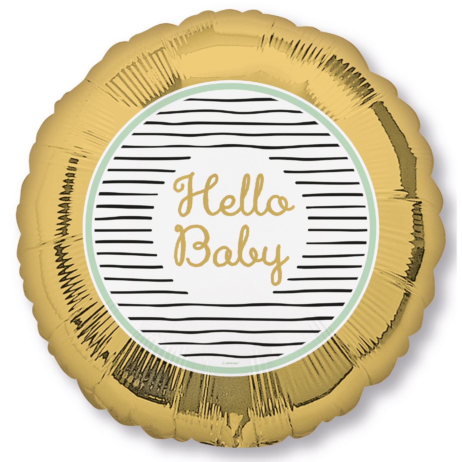 Foliový balonek Hello Baby, 43 cm