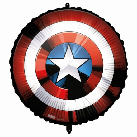 Obrázek Foliový balonek Avengers Štít, 45 cm