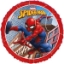 Obrázok z Fóliový balónik kruh Spiderman s ťažítkom, 45 cm