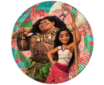 Picture of Paper plates Brave Vaiana, 20 cm
