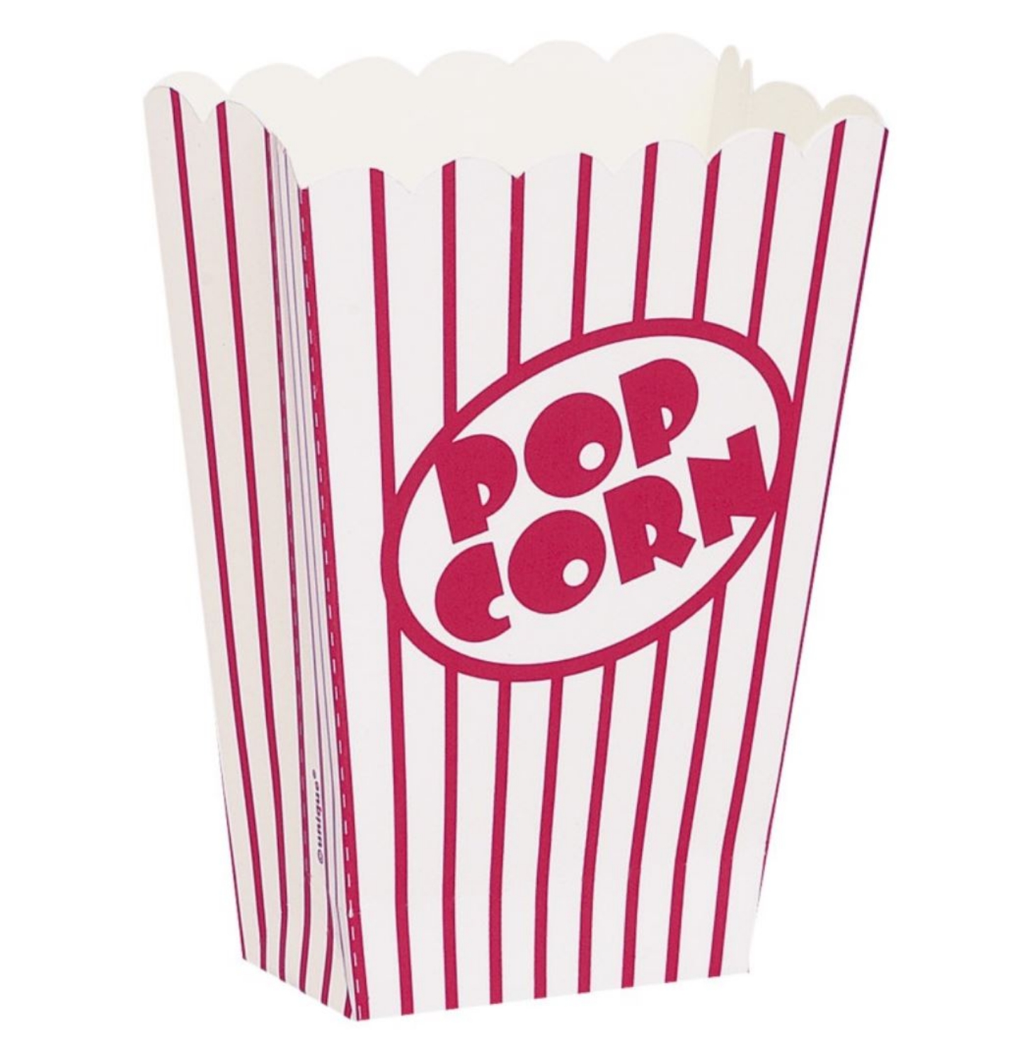 Krabičky na popcorn Retro, 8 ks