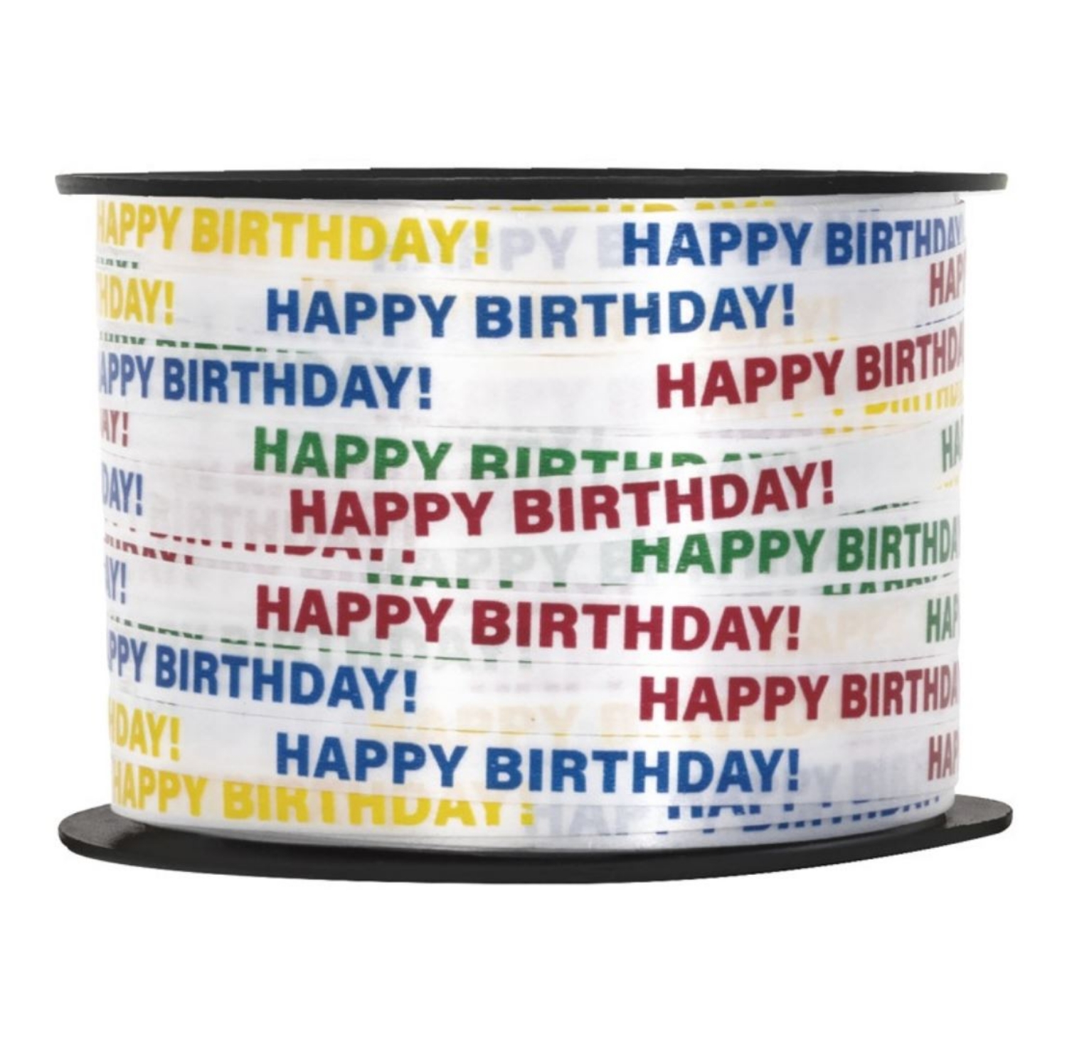 Stuha s potiskem Happy Birthday, 201 m