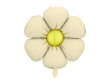 Picture of Cream Daisies Foil Garland Balloons 65 cm, 4 pcs