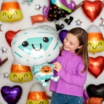 Obrázok z Fóliový balónek Veselá múmia, 55 cm