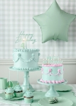 Obrázek z Foliový balonek hvězda Macaron zelená, 48 cm 