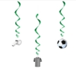 Obrázok z Závesné závity 3D Futbal 3 ks