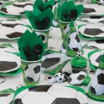 Obrázek z Plastový ubrus 3D Fotbal 135 x 210 cm 