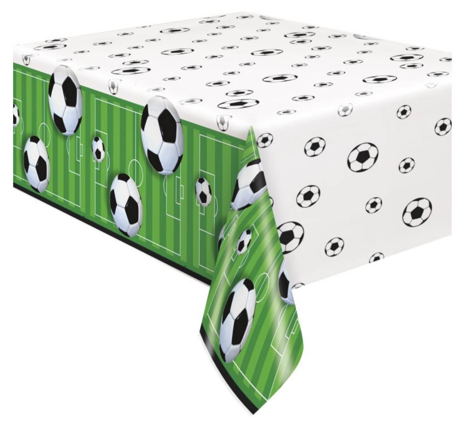 Plastový ubrus 3D Fotbal 135 x 210 cm