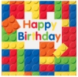 Picture of Paper Napkins Building Bricks 33 × 33 cm – 16 pcs