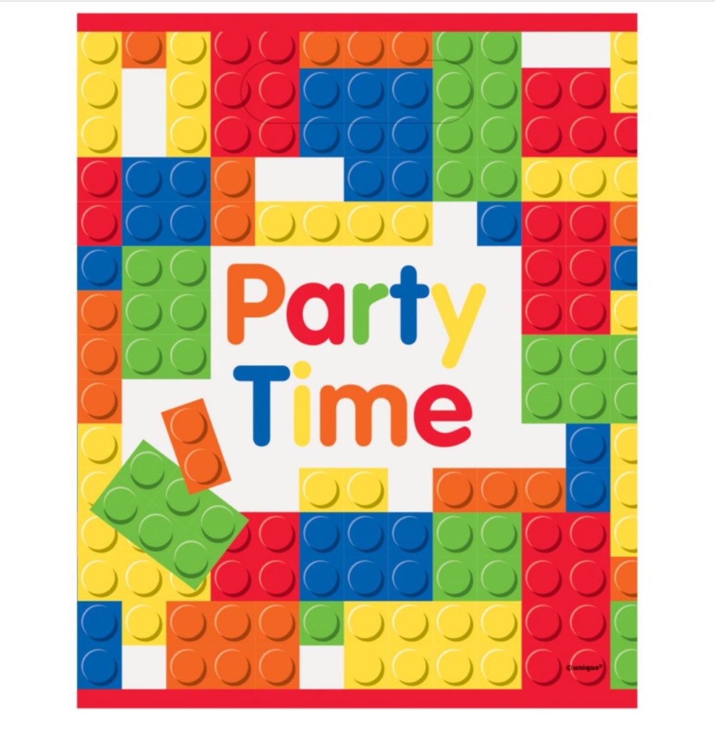 Dárkové tašky Stavební kostky 22 × 18 cm – 8 ks