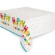 Obrázok z Plastový obrus Happy Birthday s balónkami 137 × 213 cm