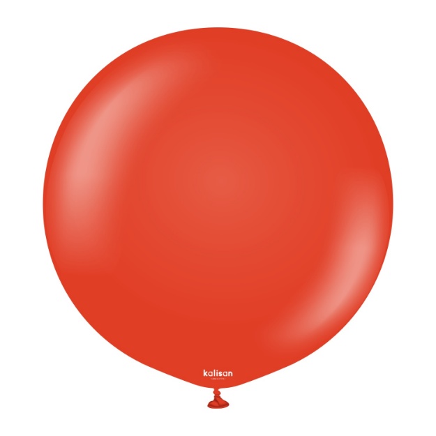 Obrázok z Balónik červený, Standard Red 60 cm/24"