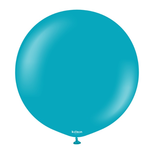 Obrázok z Balónik tyrkysový, Standard Turquoise 60 cm/24"