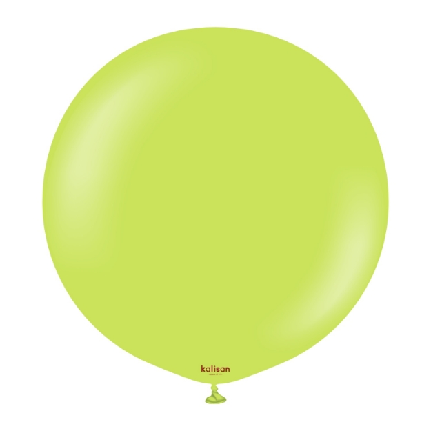 Obrázok z Balónik svetlo zalený, Standard Lime Green 60 cm/24"