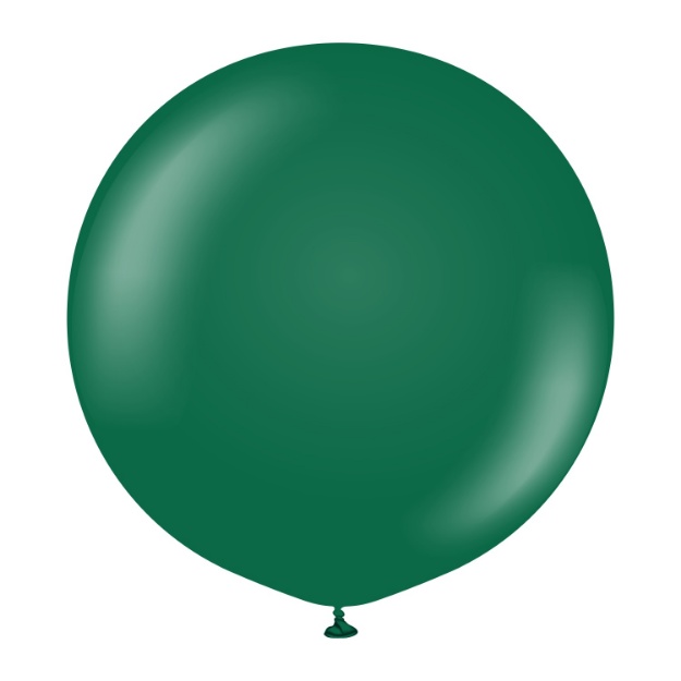 Obrázok z Balónik tmavo zelený, Standard Dark Green 60 cm/24"