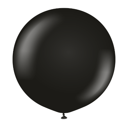 Obrázek Balonek černý, Standard Black 60 cm/24"