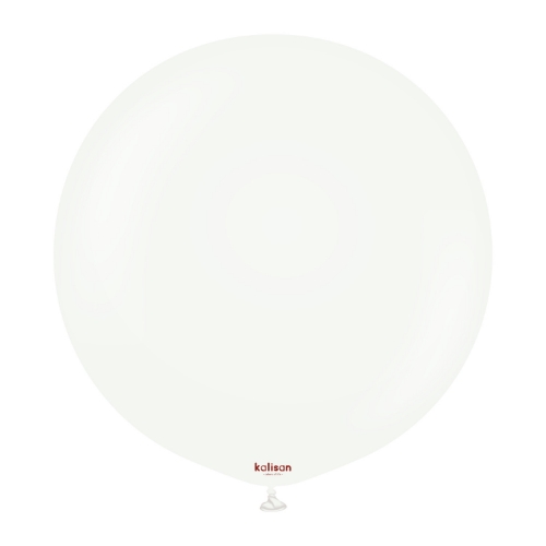 Levně Balonek bílý, Standard White 60 cm/24"