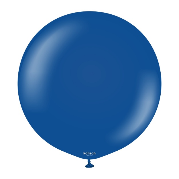 Obrázok z Balónik tmavo modrý, Standard Dark Blue 60 cm/24"