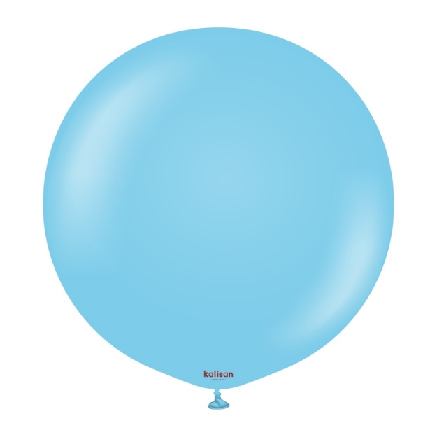 Obrázek Balonek světle modrý, Standard Baby Blue 60 cm/24"