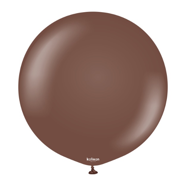 Obrázek z Balonek hnědý, Standard Chocolate Brown 60 cm/24" 
