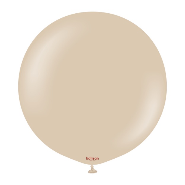 Obrázok z Balónik svetlo hnedý, Standard Hazelnut 60 cm/24"