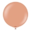 Obrázok z Balónik ružovo-hnedý, Standard Clay Pink 60 cm/24"