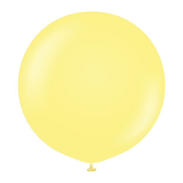 Obrázok z Balónik žltý, Macaron Yellow 60 cm/24"