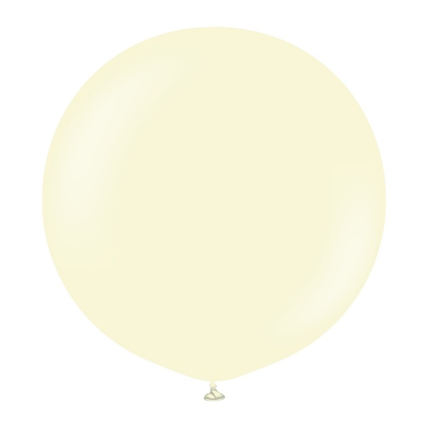 Obrázok z Balónik svetlo žltý, Macaron Pale Yellow 60 cm/24"