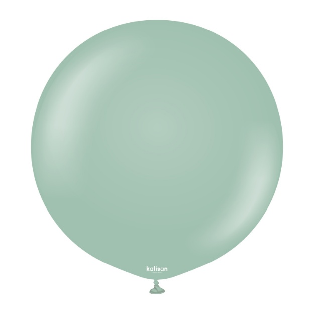 Obrázek z Balonek ledově zelený, Retro Winter Green 60 cm/24" 