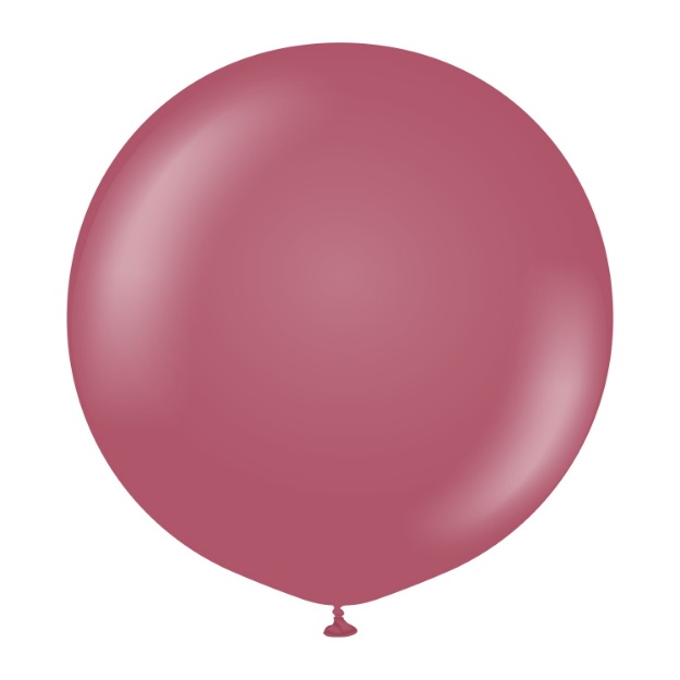 Obrázok z Balónik tmavo ružový, Retro Wild Berry 60 cm/24"