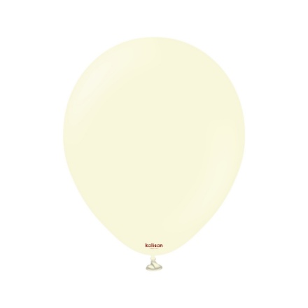 Obrázek Balonky světle žluté, Macaron Pale Yellow 13 cm/5" – 100 ks