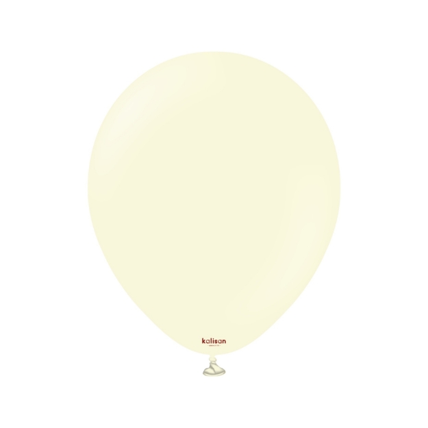 Obrázek Balonky světle žluté, Macaron Pale Yellow 13 cm/5" – 100 ks