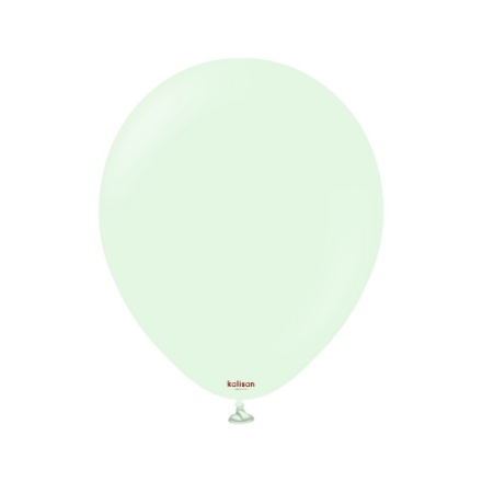 Obrázok z Balóniky svetlo zelené, Macaron Pale Green 13 cm/5" – 100 ks