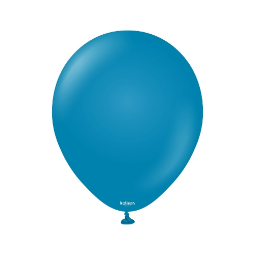 Levně Balonky tmavě modré, Retro Deep Blue 13 cm/5" – 100 ks