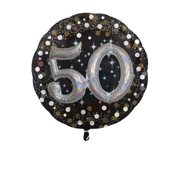 Obrázek z Foliový Multi balonek číslice 50,  91 cm  
