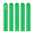 Obrázok z Modelovacie balóniky zelené, Standard Green 260M - 100 ks