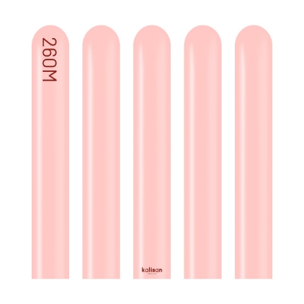 Picture of Balloon Modeling Balloons Light Pink, Standard Baby Pink 260M - 100 pcs