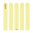 Obrázok z Modelovacie balóniky žlté, Macaron Yellow 260M – 100 ks