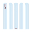 Obrázek Modelovací balonky světle modré, Macaron Baby Blue 260M – 100 ks