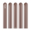 Obrázok z Modelovacie balóniky hnedé, Mirror Chocolate 260M - 50 ks