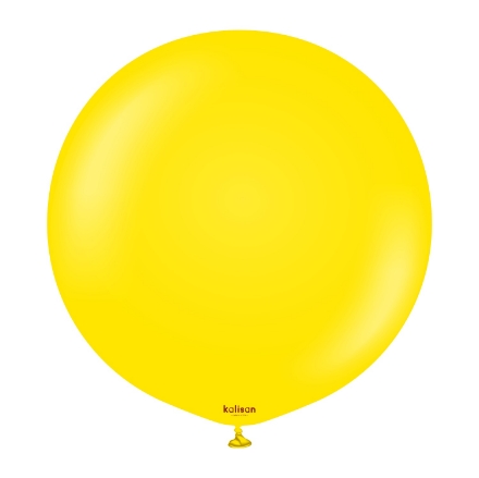 Picture of Yellow Balloon, Standard Yellow 45 cm/18"