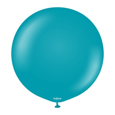 Picture of Turquoise Balloon, Standard Turquoise 45 cm/18"