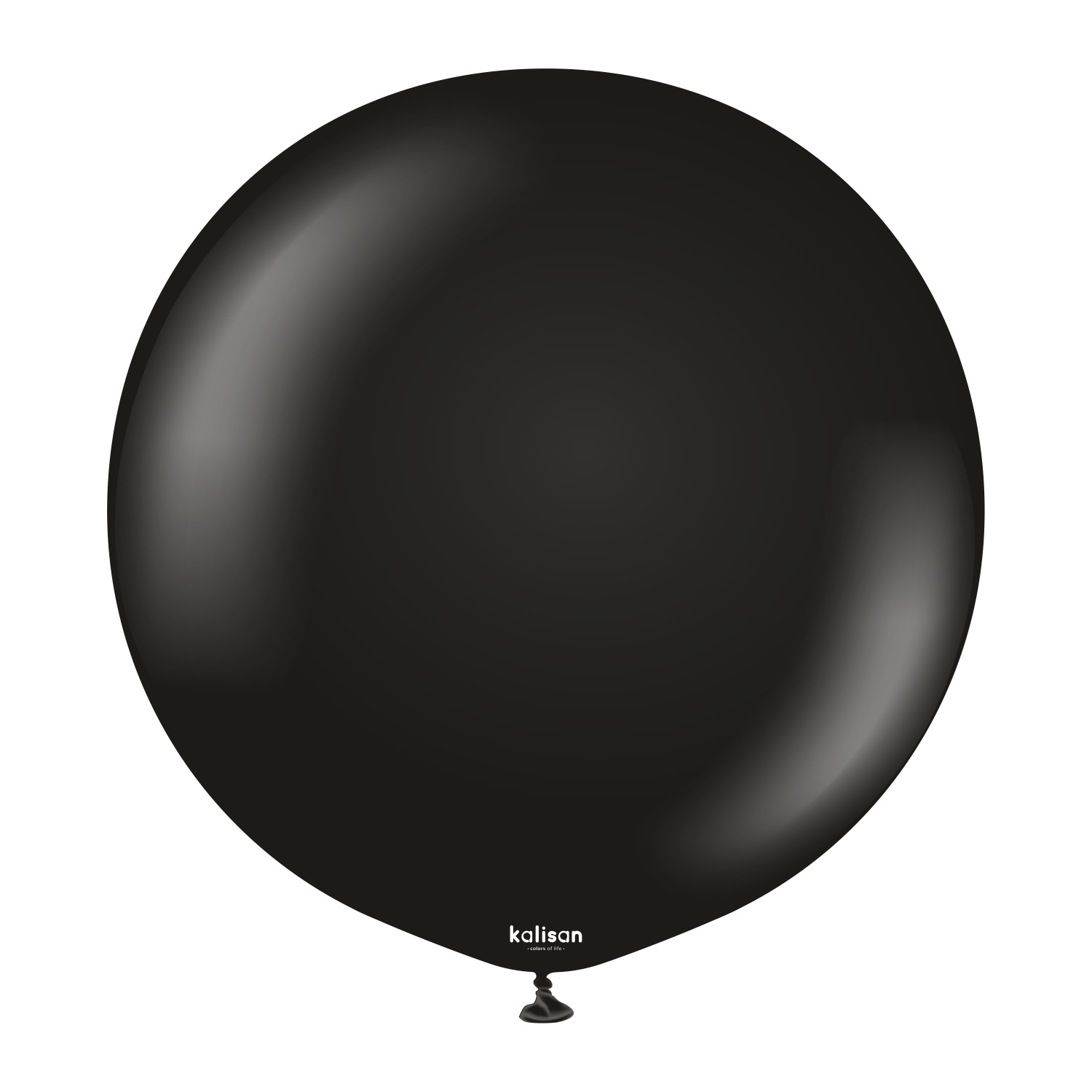 Balonek černý, Standard Black 45 cm/18"